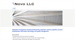 Desktop Screenshot of novollc.com